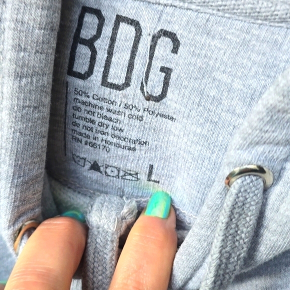 Urban Outfitters BDG Ying Yang Hoodie Aphrodite  L - Picture 10 of 12